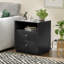 Table de chevet moderne avec station de charge, prises CA et ports USB-1341105213