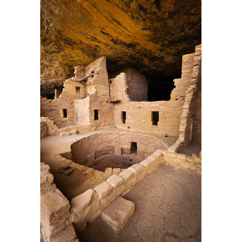 Mesa Verde National Park Cliff Dwelling Spruce Tree House by YinYang - Print, 122cm H x 81cm W