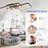 40.5" 6-Speed Reversible Ceiling Fan with Dimmable LED, Remote/App Control