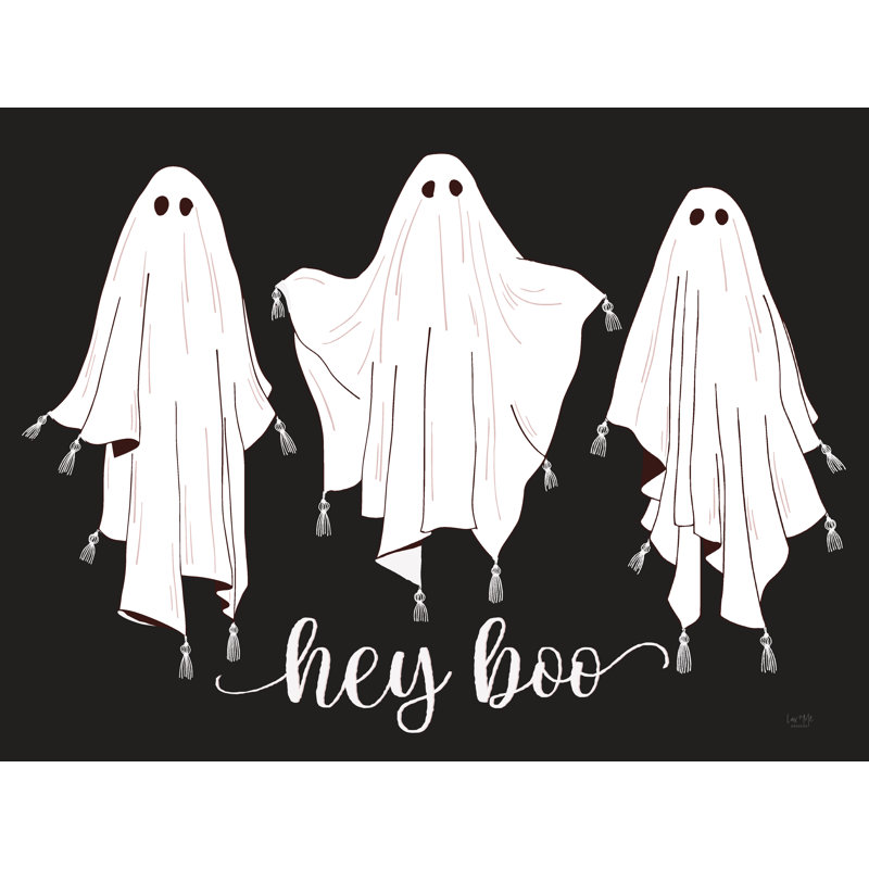 «Hey Boo», reproduction sur toile, H 8 po x l 12 po x P 1,25 po
