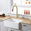 Pull Down Single Handle Kitchen Faucet-1296332708