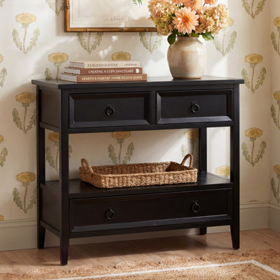 Console en bois massif 31,9 po Sadie