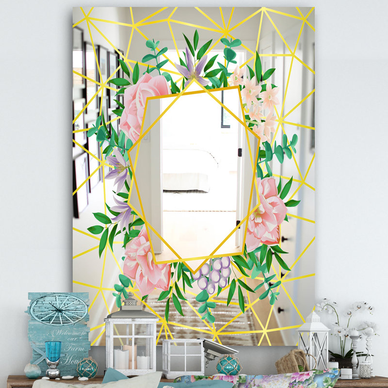 Miroir de salle de bain Efflorescent, H 39,4 po x l 29,5 po