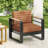Classic Outdoor Club Chair With Rust-Resistant Aluminum Frame And Water-Resistant Cushions For Stylish Comfort.-626953
