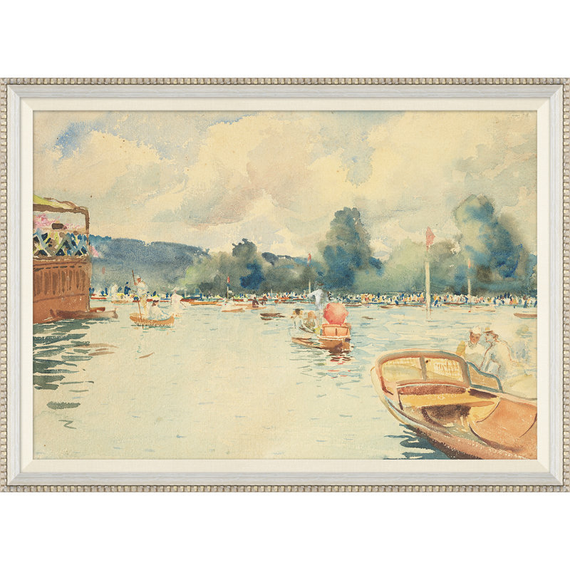 The Regatta Print by Curtis