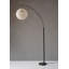 Lampe sur pied arquée 76,5 po Aline