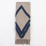 Arcadin Embroidered Throw Blanket