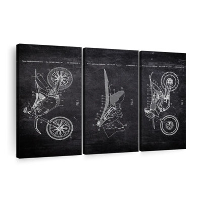 Moto 3 pièces