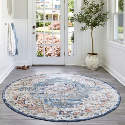 Deja Oriental Machine Woven Area Rug