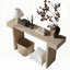 Console rustique à finition bois vieilli-1465338107