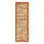Tapis abstrait terre cuite Alair-22945663