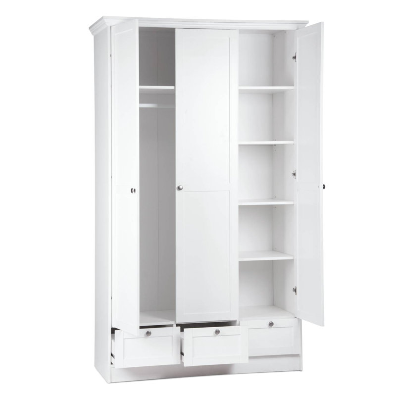 Naima 3 Door Wardrobe