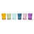 Yellow/Green/Aqua/Blue/Pink/Purple