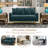Madalinn 58'' Velvet Loveseat-1294829420