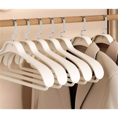Cintre en polyéthylène antidérapant pour robe / chandail / chandail
