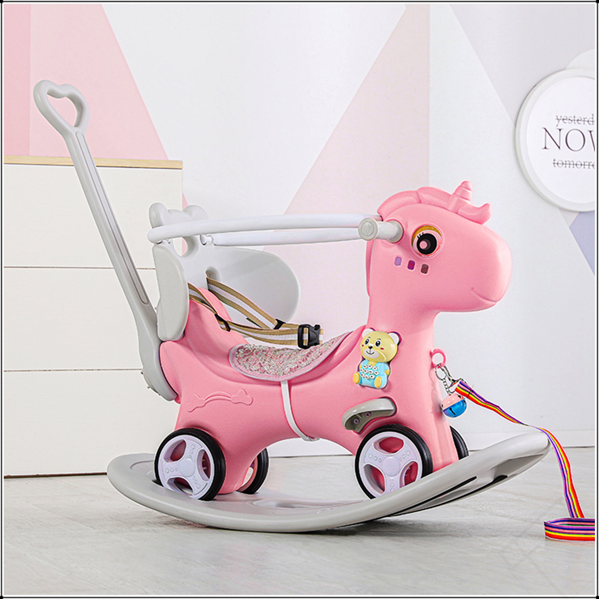 Baby Rocking Riding Ophelia & Co. Rocking Horse For Toddlers , Balance Bike Ride On Toys ...