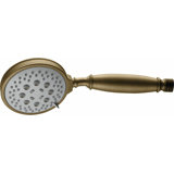 Traditional 4.13" Brass Multi Function Handshower 2.5 GPM