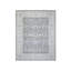 Tapis gris en laine noué à la main 8 pi 1 po x 9 pi 8 po 4600F2D544D640338FC7C12AD5701723