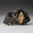 Golden Calcite On Sphalerite Matrix