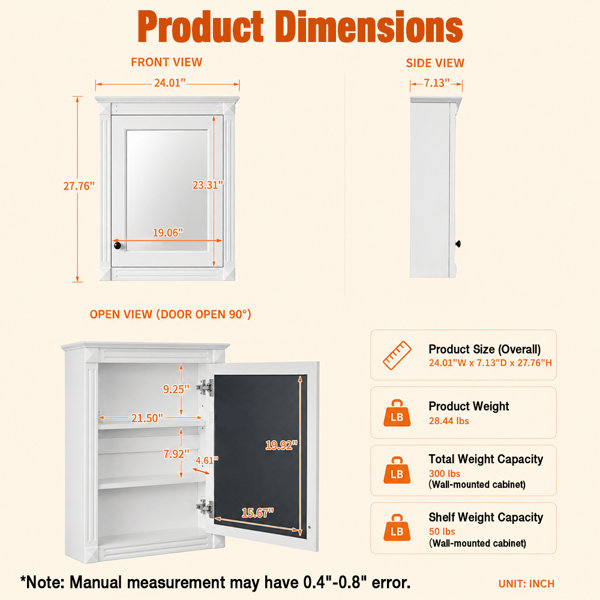 Dimensions du produit