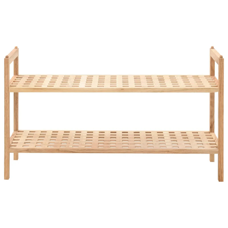 8 Pair Solid Wood Flip Down Shoe Storage