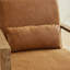 Fauteuil pivotant avec base en bois massif (ensemble de 2)-107084143