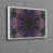 White Floater Framed