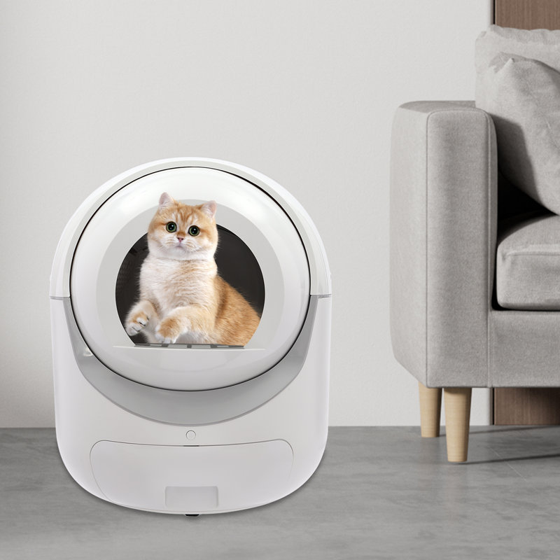 Gailen Polypropylene Enclosed Self-Cleaning Litter Box