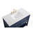 Sinclaire 42'' Single Bathroom Vanity with Engineered Marble Top-1171512688