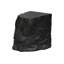 Accent Square End Table 22in Magnesium Oxide 1 Piece Indoor Outdoor Nightstand Side Table Black Finish-131981902
