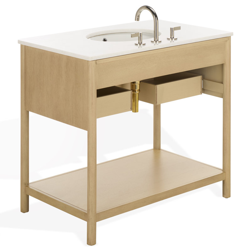 Meuble-lavabo simple 36 po Petrabecca, 36"