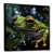 Black Floater Framed