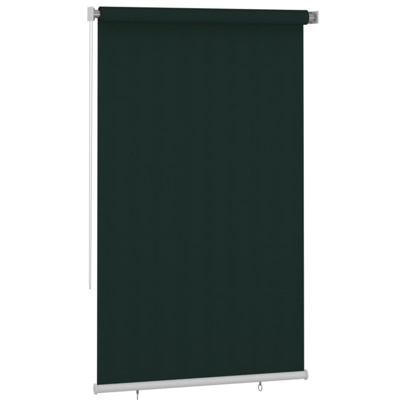 Semi Sheer Roller Blind, 230 cm L x 140 cm W, Dark Green