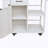 Outdoor Kitchen Island Fir Wood Prep Station Lockable Kitchen Cart with Stainless Top-412514323