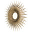 Miroir mural 28,3 "In Retro Design Sunburst