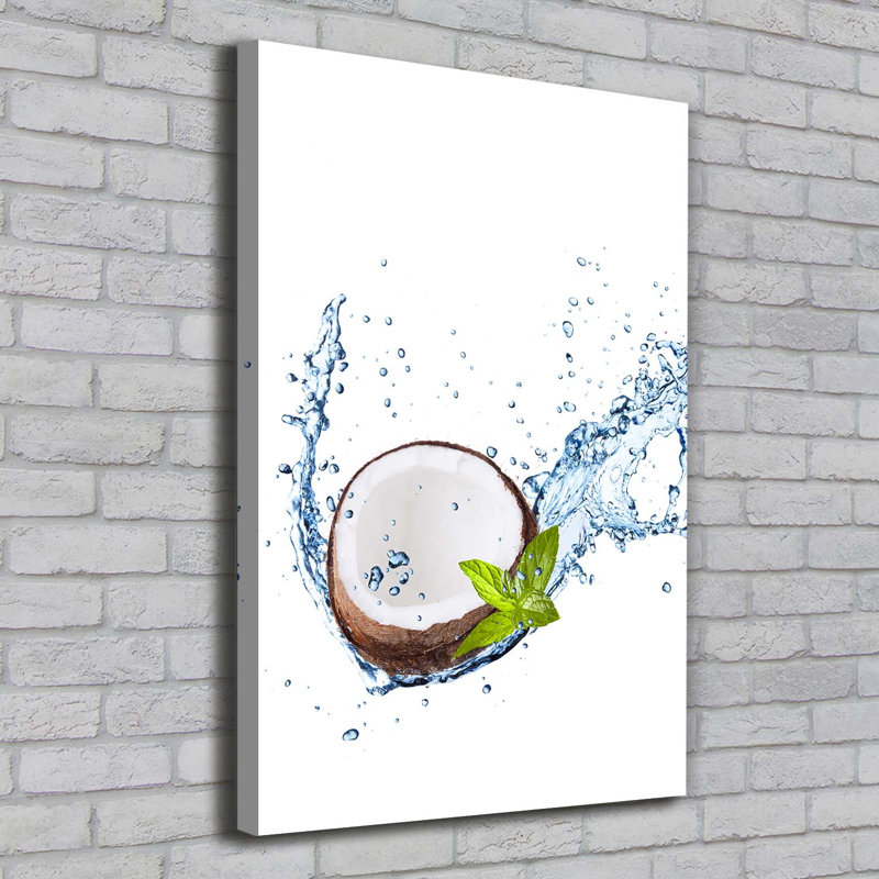 Coconut - Wrapped Canvas Print