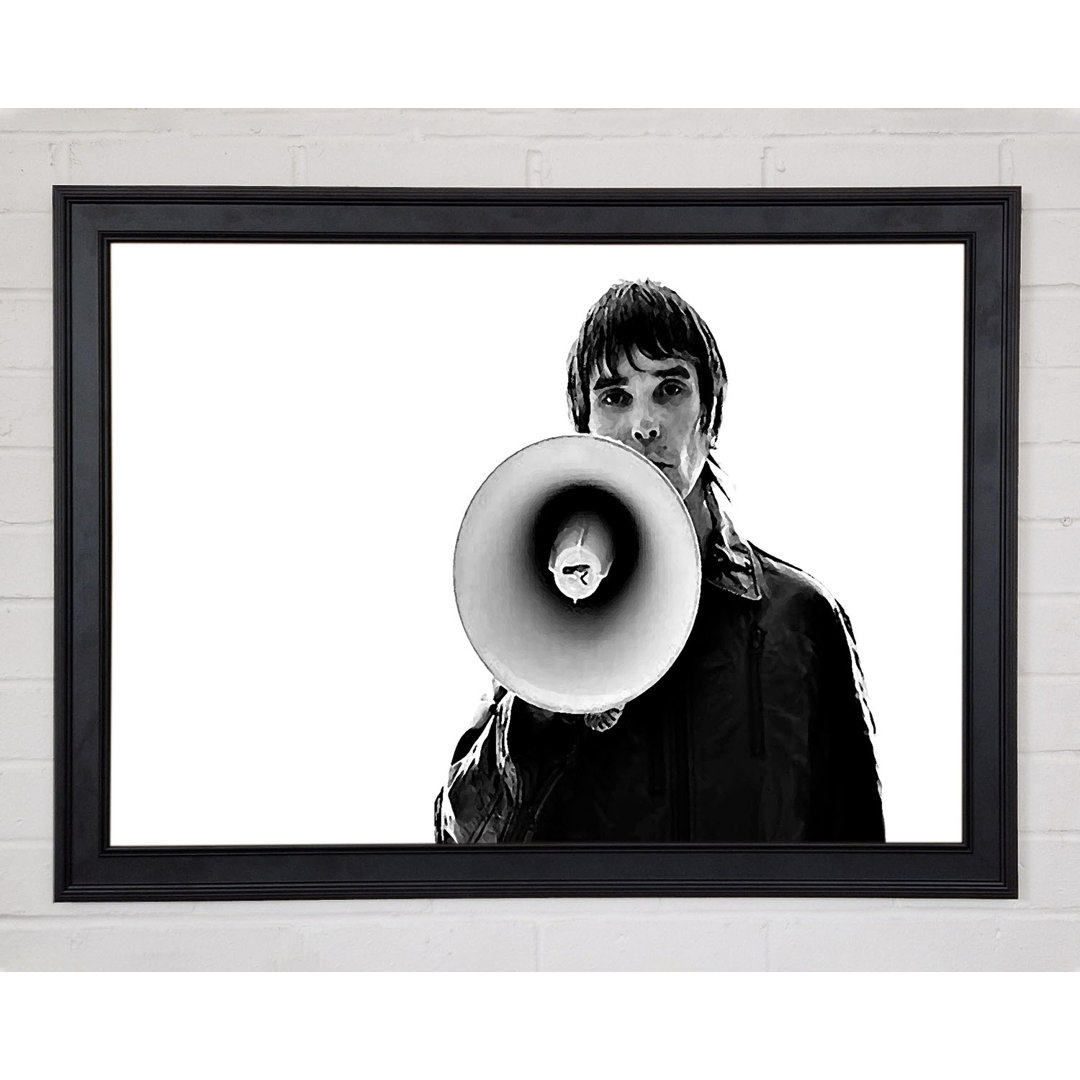 Ian Brown Megaphon - Drucken