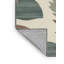 Tapis gris aquarelle lavable à la machine