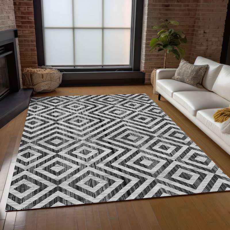 Tapis intérieur / extérieur Arieanna, Rectangulaire 3 pi x 5 pi