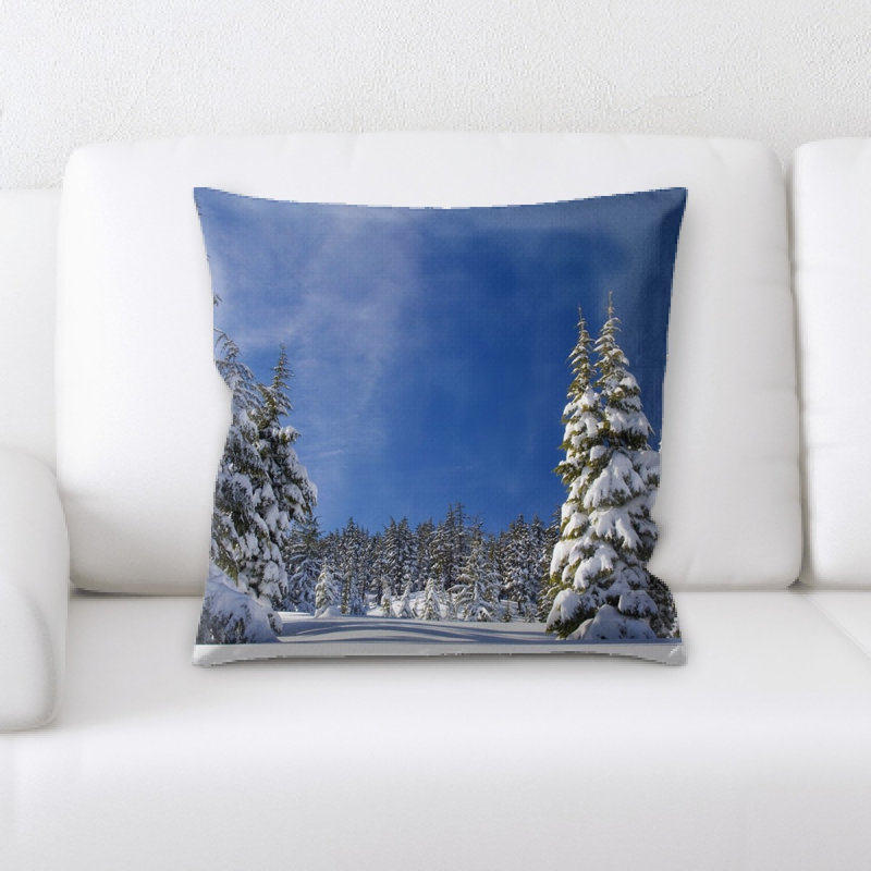 Coussin bonhomme de neige