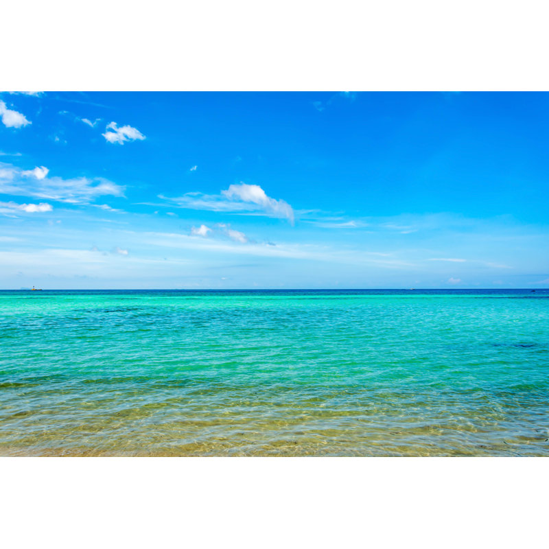Blue Ocean - Wrapped Canvas Print, 30cm H x 46cm W x 3.8cm D