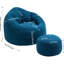 Siège à billes rembourré de mousse souple pour couloir 37,62 po Large avec rembourrage