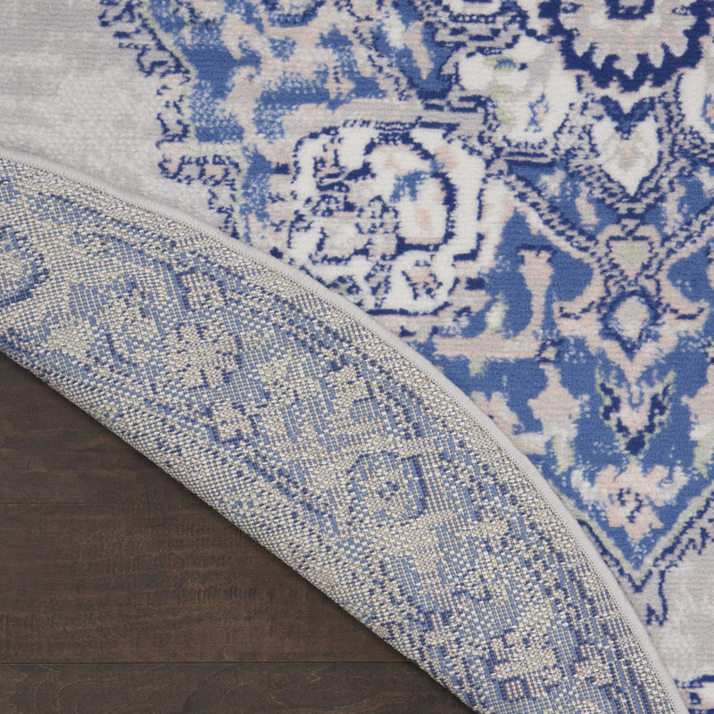 Oriental Indoor Rug, Round 8'
