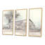 Ensemble de 3 reproductions d'art sur toile encadrées Farmhouse Barn Gray III-16421891-16421918