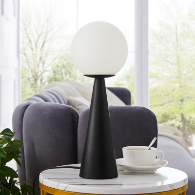 Lampe de table Apex Glass Globe par Modway