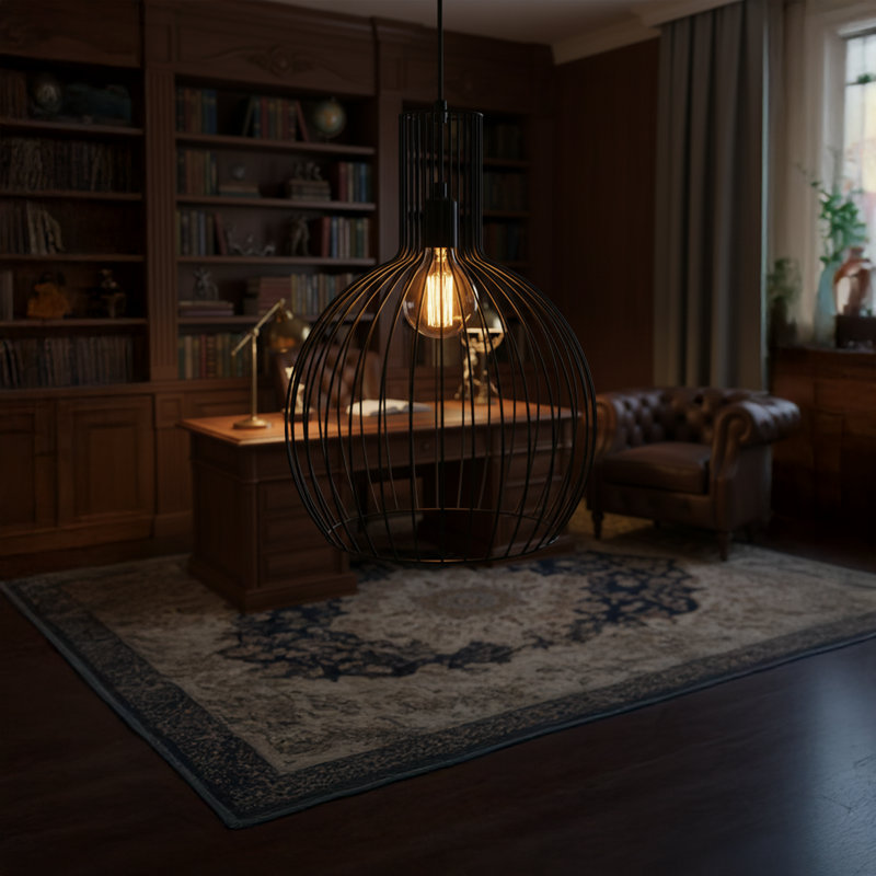 Lustre en globe Rycroft