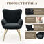 Fauteuil à oreilles Modern Velvet-2051586246