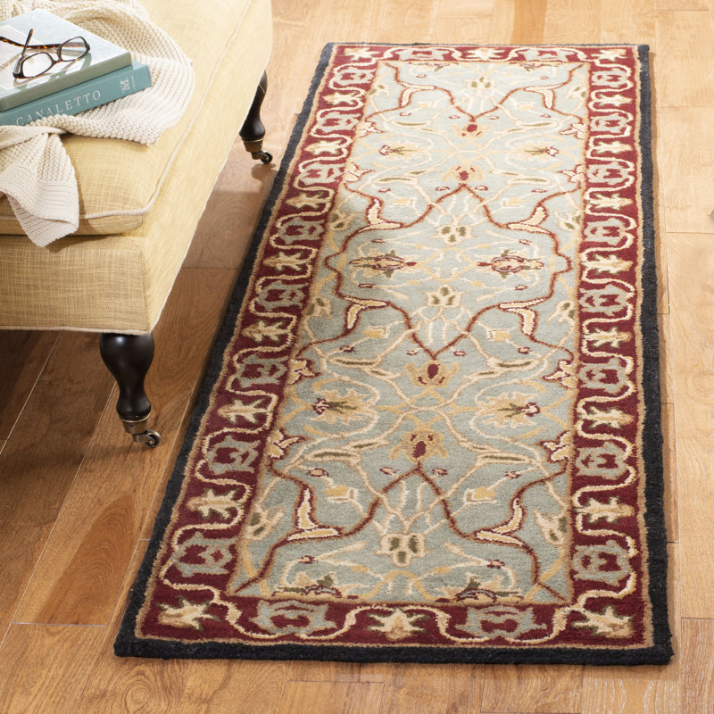 Balthrop Hand Tufted Wool Oriental Rug, Runner 2'3" x 12'