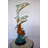 Four Dolphins Swimming In Ocean Coloured Bronze Statue Size: 18" X 14" X 41"H