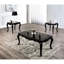 Table de bout à finition champagne, bois massif et placage, détails, pieds, l 26,5 po x P 28,5 po, H 24,5 po, table carrée à unité unique avec style, finition, design, assemblage requis